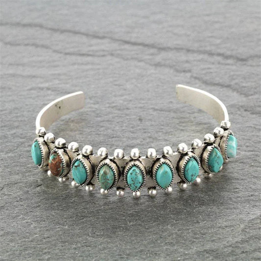 Vintage turquoise armband