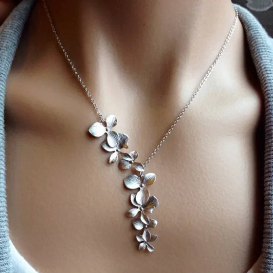 Vintage bloemenketting