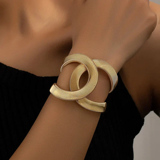 Elegante dubbele armband
